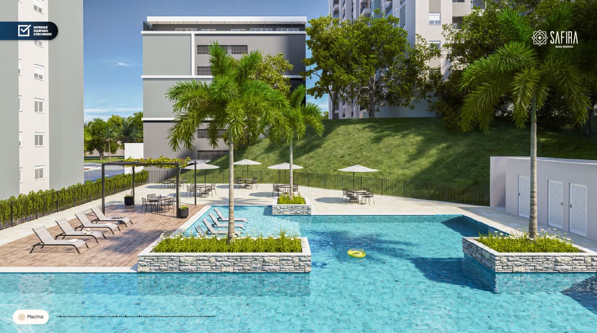 Piscina adulto e infantil 