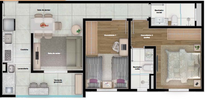 Planta Vivace Residencial