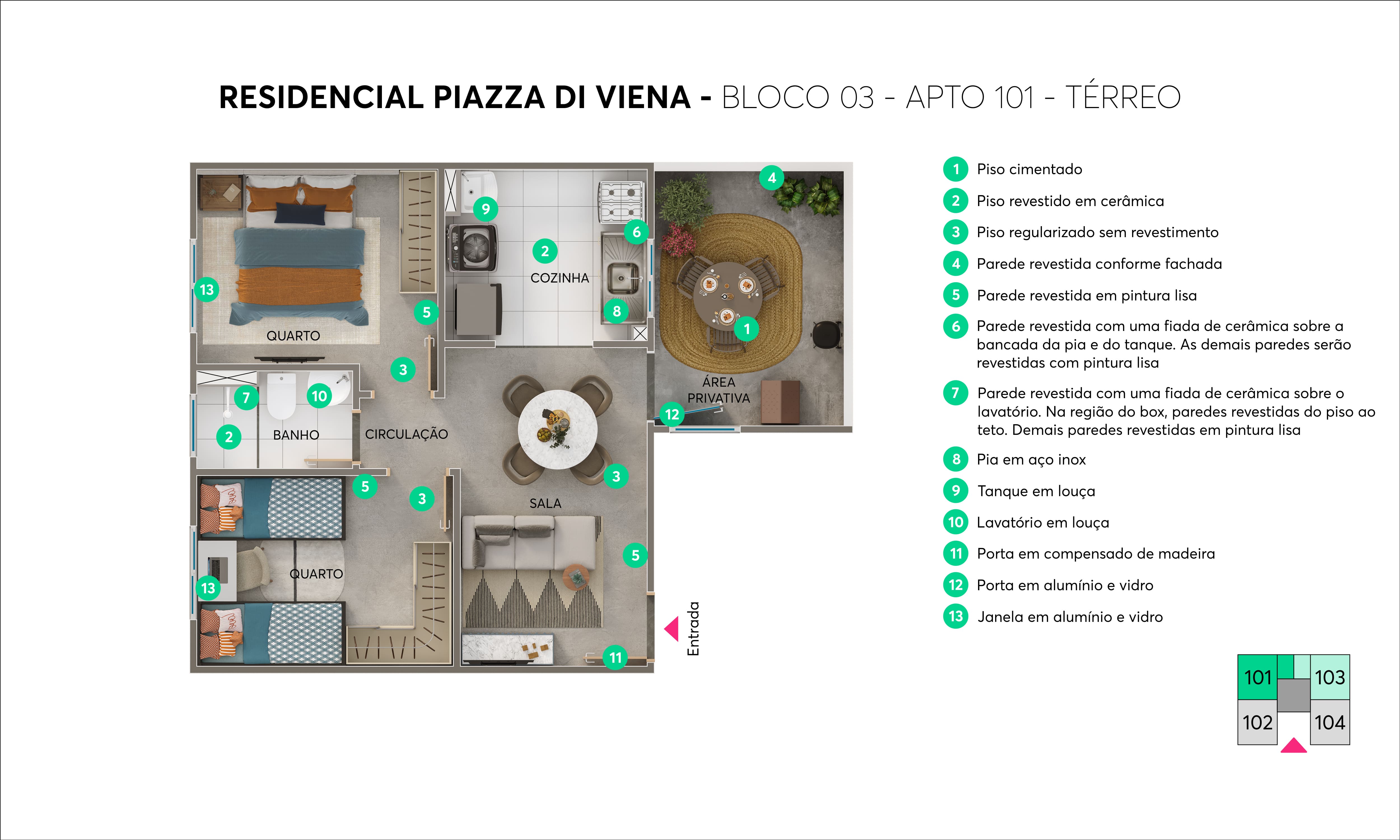 Planta Piazza di Viena