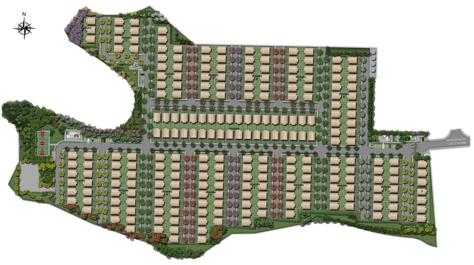 Planta Cond. Parque das Flores