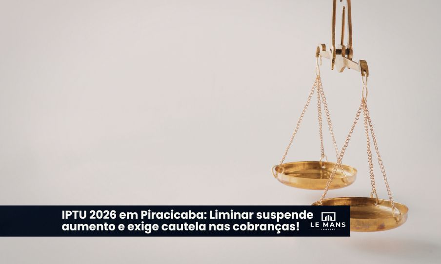 IPTU 2026 em Piracicaba: Entenda a Suspensão do Aumento e as Orientações para Locação