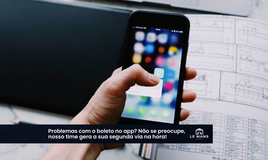 Teve problemas para gerar o boleto no aplicativo? Nós resolvemos para você não atrasar!